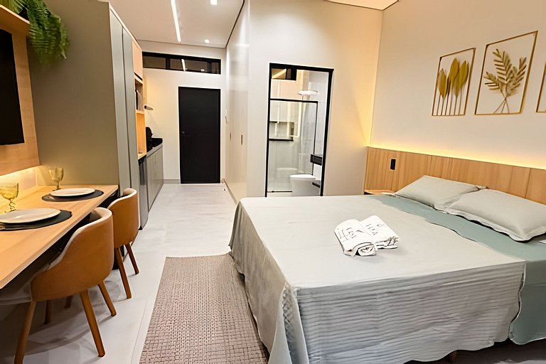 Kaya Parque | Flat 03 com cama de massagem