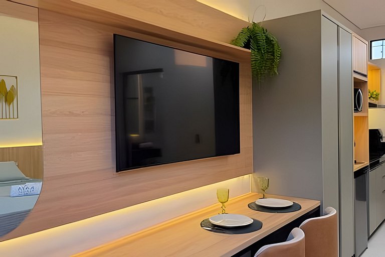 Kaya Parque | Flat 03 com cama de massagem