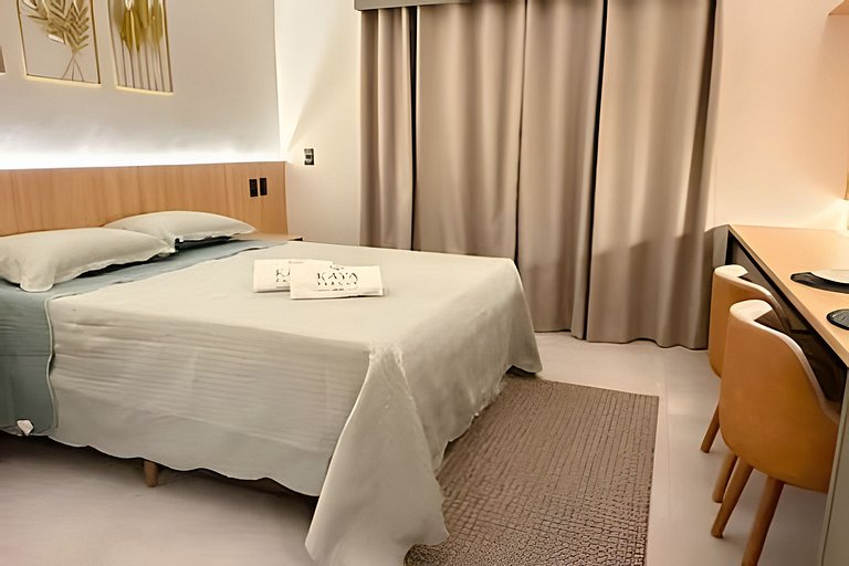 Kaya Parque | Flat 01 com cama de massagem